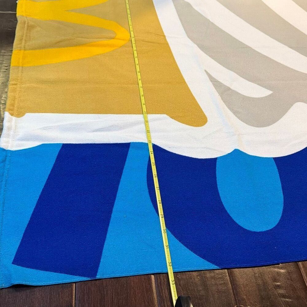 Brand New McDonald's Beach Towel Italy Promotion 2025 Ice Cream Cone “So Cone  M - Picture 5 of 7